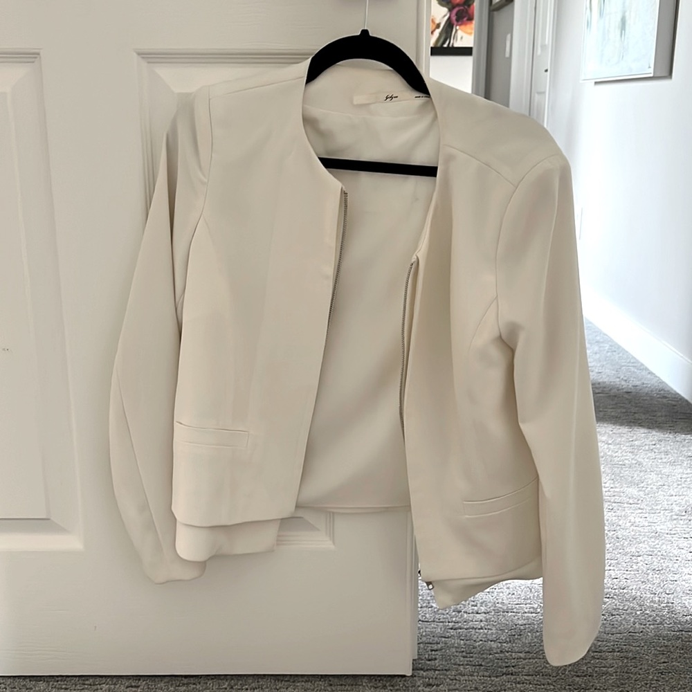 White Womens Blazer